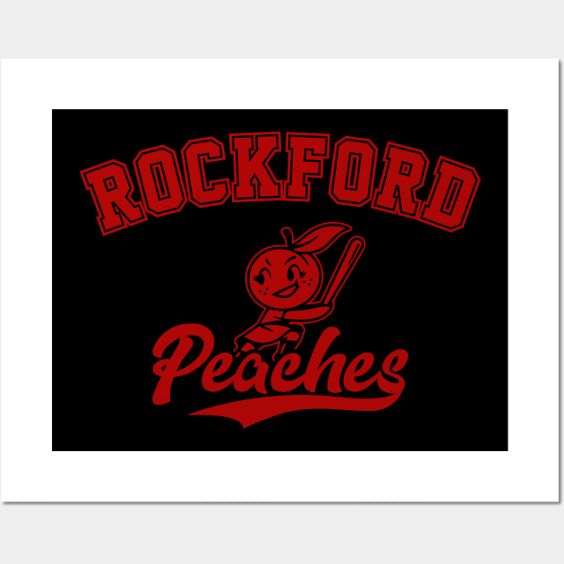 Rockford Peaches Wall Art by Vault Emporium